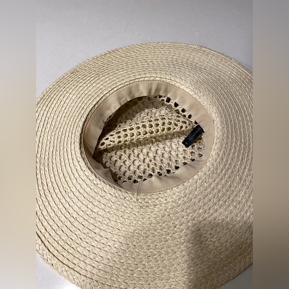 Dynamite Woven Straw Hat with Black Band - Picture 2 of 7
